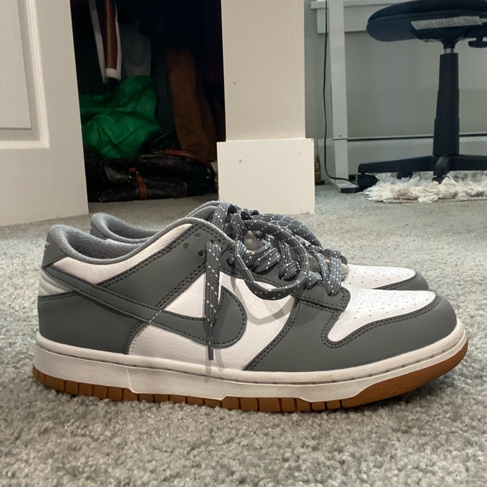 Nike Kids Sneakers - Gray and White